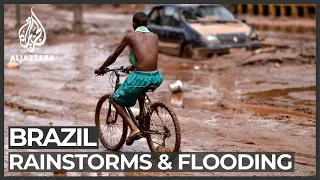 Brazil: Dozens killed as heavy rains cause floods, landslides