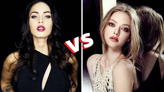 Megan Fox vs Amanda Seyfried update 2021, Beauty Battle #vs #meganfox