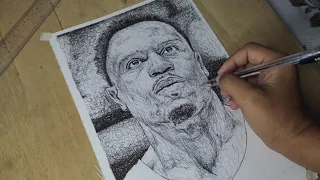 Drawing Justin brownlee Dahil sayo pasok na Gilas Pilipinas sa Final ng Asian Games #champion