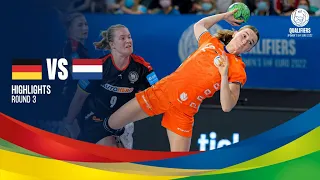 Germany vs Netherlands | Highlights | Women's EHF EURO 2022 Qualifiers