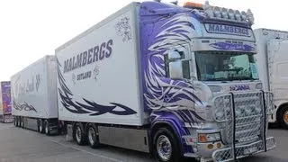 SCANIA R560 V8 MALMBERGS SWEDEN Trucking Festival Nordic Trophy
