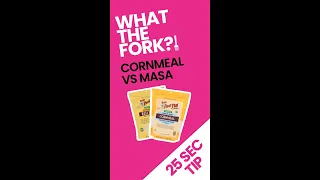 Cornmeal vs Masa - WTF?! #shorts