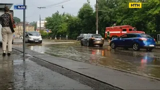 У Львові вдруге за тиждень пронеслася сильна гроза