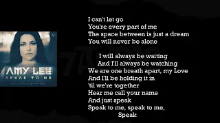 Amy Lee - Speak to me (original Instrumental)