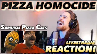 Samurai Pizza Cats - PIZZA HOMICIDE (feat Nico Sallach of Electric Callboy FIRST REACTION!