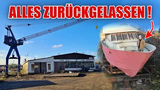 LOSTPLACE : UNGLAUBLICH SPEKTAKULÄR! 😳 Letzter Einblick in die VERLASSENE WERFT  | ItsMarvin