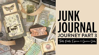 Junk Journal Journey Part 3 | Tickets, Pockets, Ephemera & Specimen Slides