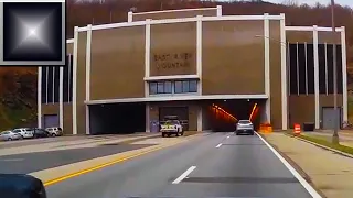 East River Mountain Tunnel on I-77 South, Virginia