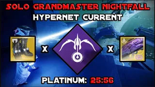Solo Grandmaster Nightfall - Hypernet Current - Void Hunter [Destiny 2]