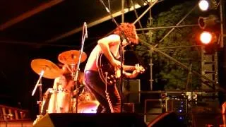 Black Pistol Fire perform at FireFest 2012 introduced by BP Fallon