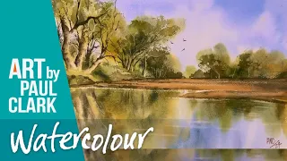 How to Paint an Australian Landscape. in Watercolour