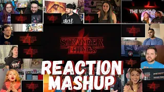 STRANGER THINGS 4 | New Trailer | Reaction Mashup (Season 4 Sneak Peek)