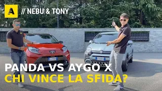 Toyota Aygo X vs. FIAT Panda | Non è scontato come sembra...