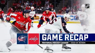 Blue Jackets @ Capitals 10/7 | NHL Highlights 2023