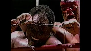 WWC: TNT (Savio Vega) vs. Carlos Colón - Barbwire Match (1990)
