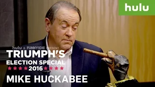 Triumph the Insult Comic Dog Mentors Mike Huckabee • Triumph on Hulu