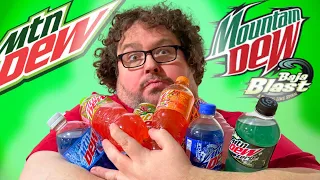 Ranking EVERY Mountain Dew Flavor! (I Could Find)