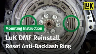 Reinstall a Dual Mass Flywheel - Reset the DMF - Renault|Dacia|Mercedes Benz|Smart|Ford|Geely