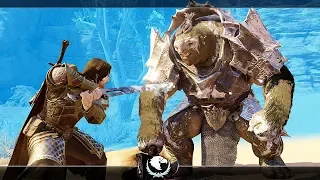 SHADOW OF WAR - NEW UNIQUE ICE-MOUNTAIN LEGENDARY MARAUDER OVERLORD IN DESERT
