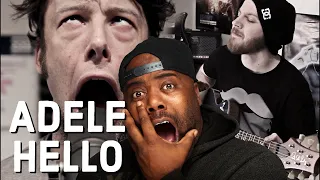 First Time Hearing | Leo Moracchioli - Adele - Hello metal cover Reaction