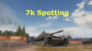 World of Tanks || T-100 LT Gameplay #2 (7k Spotting, 1k dmg, 1k blocked)