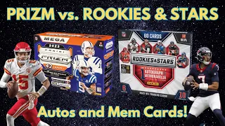 Ep. 6 - 2023 Panini Prizm vs Rookies & Stars Mega Boxes Looking for CJ Stroud Rookies & Mem Cards