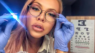 ASMR 🔎 EYE DOCTOR EXAM & FRAMES FITTING FOR YOUR FACE SHAPE (ROLEPLAY)