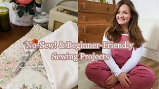 No-Sew and Beginner-Friendly Sewing Projects | Perfect Gift Ideas & Scrap Fabric Crafts 🧵✂️🎁