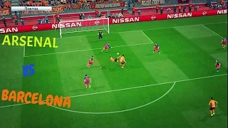 Pes 2016 - Арсенал - Барселона (Лига Чемпионов)