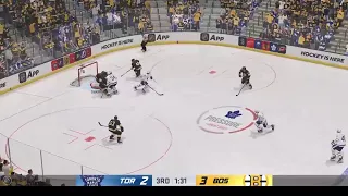 NHL 24: Toronto Mable Leafs vs. Boston Burins , G2 of The Stanley Cup Playoffs - Gameplay