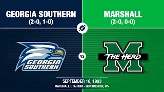 1993 Week 3 - Georgia Southern at Marshall