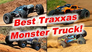 Traxxas RC Monster Truck Full Basher Lineup Review - Stampede / Hoss / Maxx / E-Revo 2.0 / X-Maxx