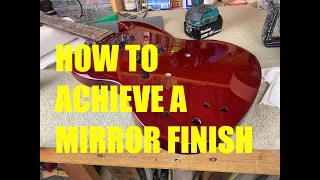 Gibson SG Special Restoration - Part 6: Wet Sanding and Buffing