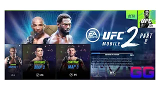 UFC Mobile 2 | Chapter 1 Map 2 & 3 | Android / ios Gameplay Part 2