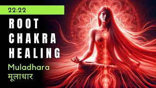 Root Chakra Meditation & Healing 🔴 Reduce Anxiety & Feel Grounded 🔴 Chakra Series #1