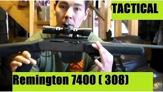 Remington model 7400 Modifications Custom Tactical