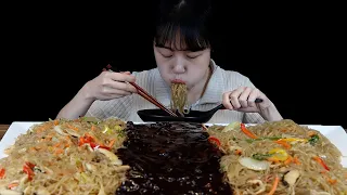 할머니표 잡채로 잡채밥 먹방! 총각김치까지😋 | JAPCHAE BAP | MUKBANG | EATING SHOW | ASMR