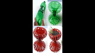 Easy Plastic Bottle Planter Ideas / Plants Decoration Ideas / DIY Garden Ideas#shorts