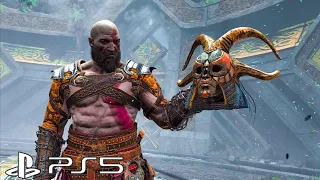 (PS5) God Of War : kratos vs valkyrie queen || episode 17 || Ultra realistic 4k (90fps)