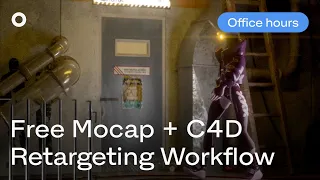 C4D Mocap Retargeting // Control Rig Workflow I Office Hours