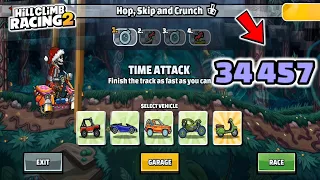 Hill Climb Racing 2 - HOW TO 34457 POINTS in New Team Event HOP SKIP AND CRUNCH