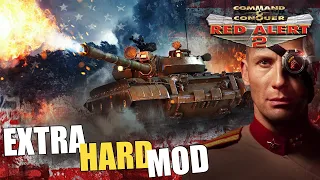 Red Alert 2 | Extra Hard Mod | Conquering the USA | 1 vs 7 Brutal ai