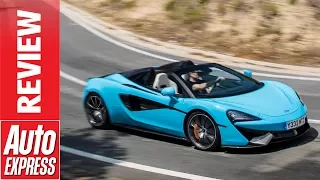 McLaren 570S Spider review - supercar roadster loses roof and little else