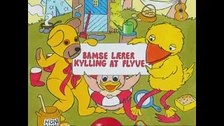 Bamse lærer kylling at flyve