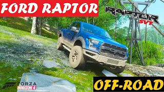 Ford Ranger Raptor | Realistic offroading - Forza Horizon 4 | Logitech g27 Gameplay