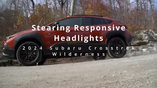 Subaru 2024 Crosstrek Steering Responsive Headlights