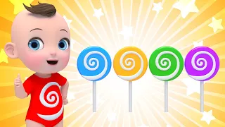 5 Candy Song 색깔 사탕 영어유치원 어린이 동요 Itsy Bitsy Spider  Learn Colors & Sing A Song!  Nursery Rhymes Songs