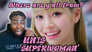 UNIS(유니스) 'SUPERWOMAN' Official M/V | REACTION
