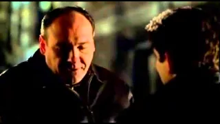 The Sopranos - Tony And Christopher Talk Leadership