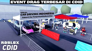 Seru Banget Event Dragnya !! Tapi Finishnya Beda Bunds (ノ ⊙ . ⊙ )ノ Roblox Car Driving Indonesia